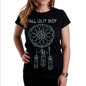 hot topic fall out boy dreamcatcher womens tshirt
